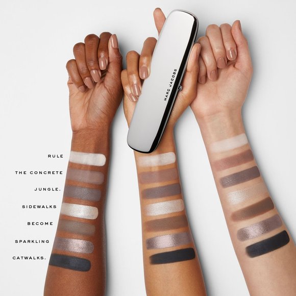 Marc Jacobs Eye-Conic Multi Finish Eye Shadow Palette - STEEL(ETTO) - Picture 4 of 5